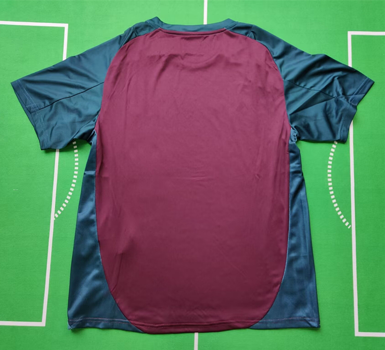 (S-3XL) 2024-2025 Mexico Dark Red Thailand Training Soccer Jersey AAA-912