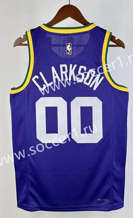 2024 Utah Jazz Blue #00 NBA Jersey-311