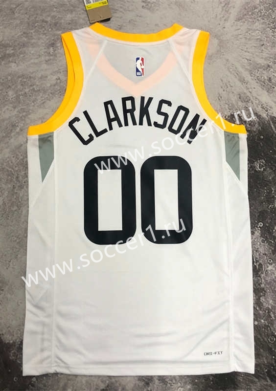 2023 Utah Jazz White #00 NBA Jersey-311