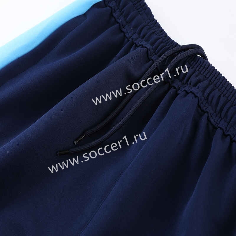 Royal Blue Thailand Soccer Jacket Uniform-LH