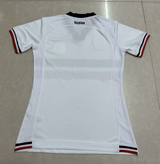 2024-2025 Santa Cruz FC Away White Women Thailand Soccer Jersey AAA-5177