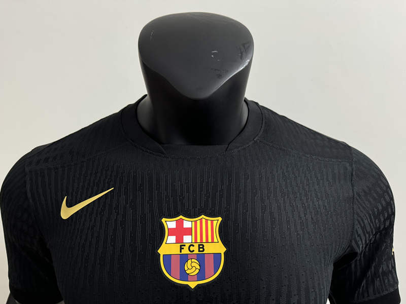 Player Version 2025-2026 Special Edition Barcelona Black Thailand Soccer Jersey AAA-4506
