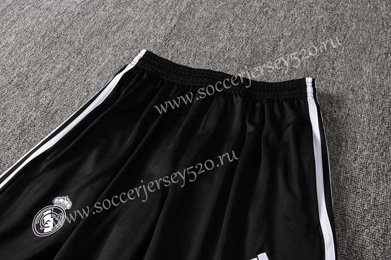 2021-2022 Real Madrid White Thailand Polo Uniform-815