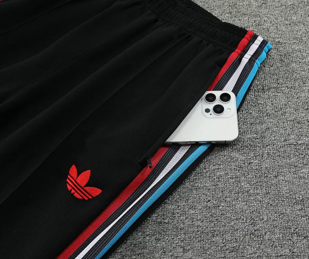 2024-2025 Manchester United Black Thailand Soccer Jacket Uniform-4627