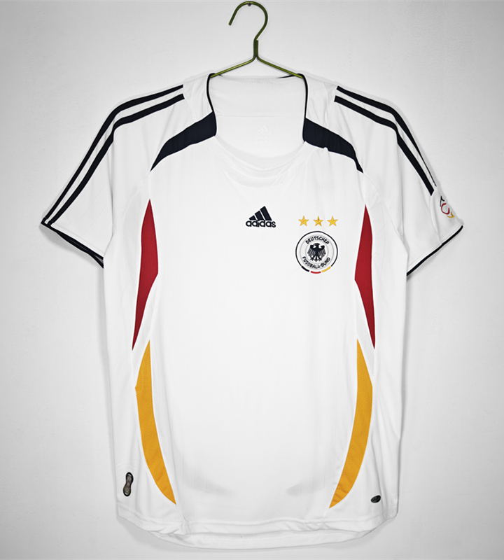 Retro Version 2006 Germany Home White Thailand Soccer Jersey AAA-C1046