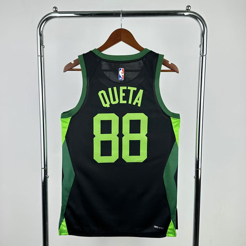 2025 City Version Boston Celtics Black #88 NBA Jersey-311