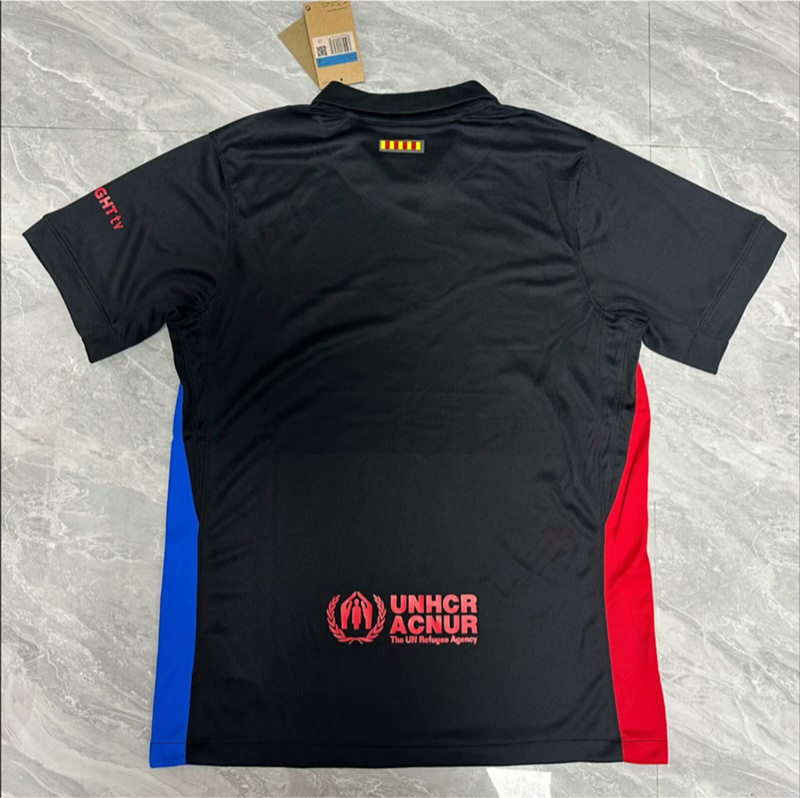 2024-2025 Barcelona Away Black Thailand Soccer Jersey AAA-818