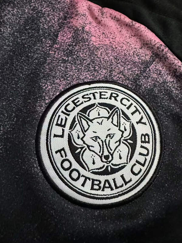 (S-4XL) 2024-2025 Leicester City Away Black Thailand Soccer Jersey AAA-3348