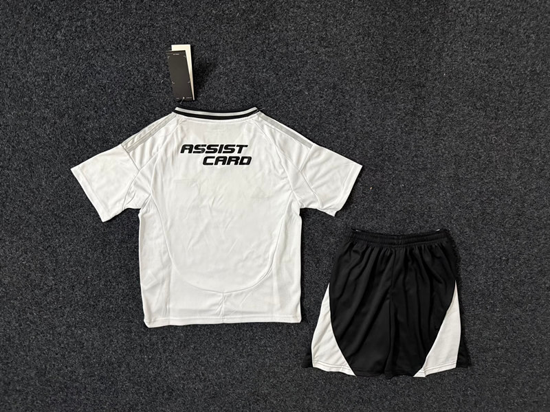 2025-2026 Colo-Colo Home White Kid/Youth Soccer Uniform-GB