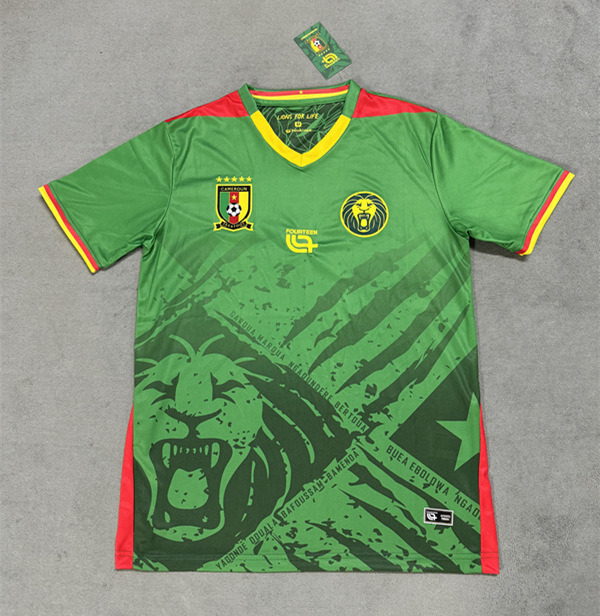 2025-2026 Cameroon Home Green Thailand Soccer Jersey AAA-4506