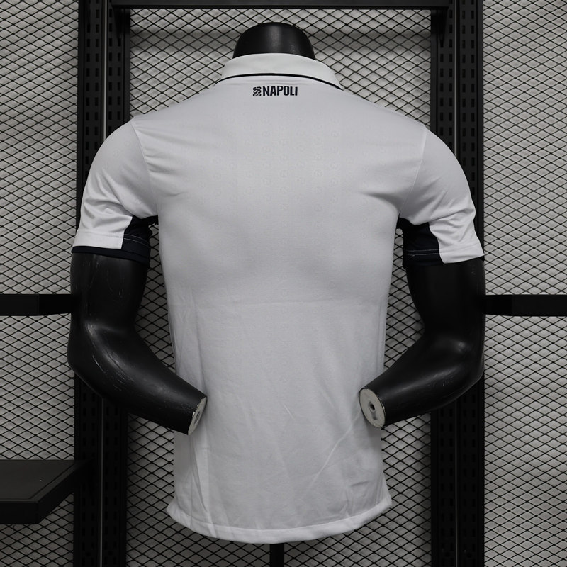 Player Version 2024-2025 Napoli White Thailand Soccer Jersey AAA-888