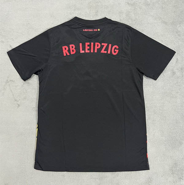 (S-4XL) 2024-2025 Commemorative Version RB Leipzig Black Thailand Soccer Jersey AAA-4506