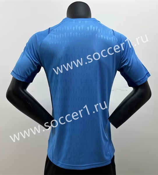 2023-2024 Sao Paulo Futebol Clube Goalkeeper Blue Thailand Soccer Jersey AAA-0009