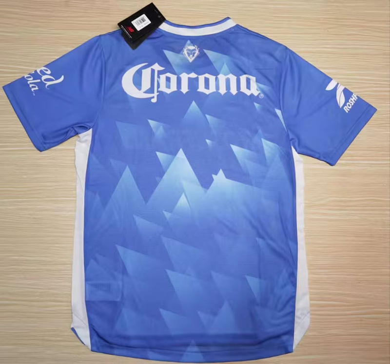 (S-3XL) 2024-2025 Deportivo Toluca FC 2nd Away Blue Thailand Soccer Jersey AAA-912