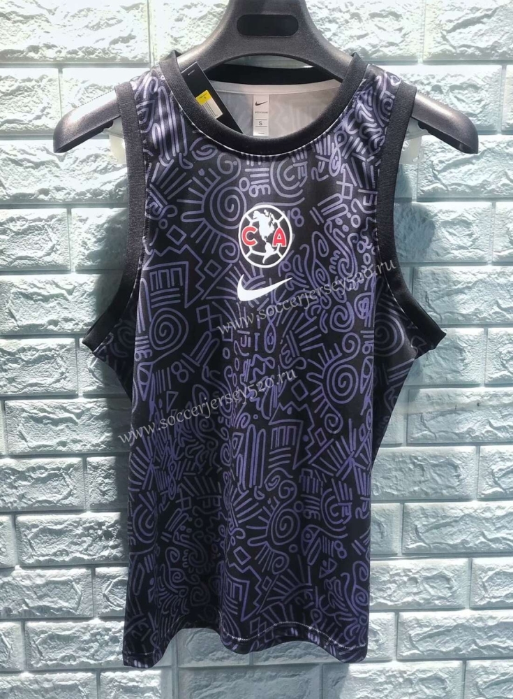 2021-2022 Club América Blue Thailand Soccer Vest-512
