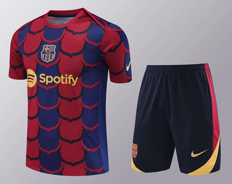 2024-25 Barcelona Red&Blue Thailand Soccer Uniform-418