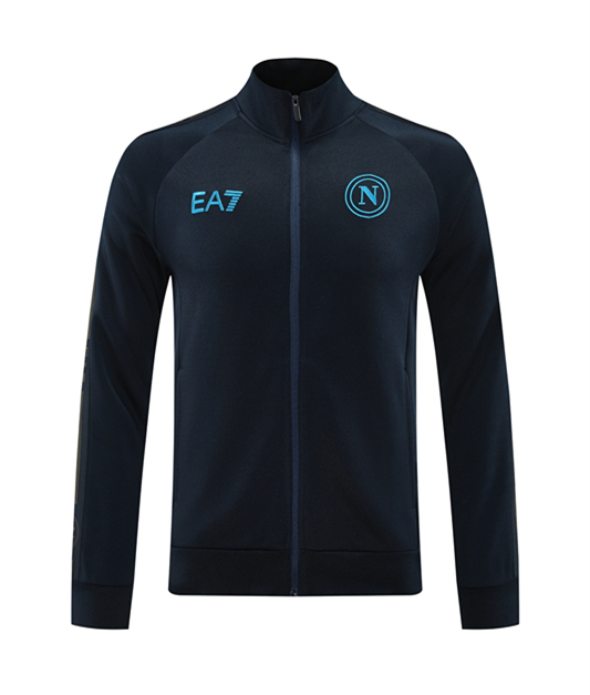 2024-2025 Napoli Royal Blue Thailand Soccer Jacket Uniform-LH