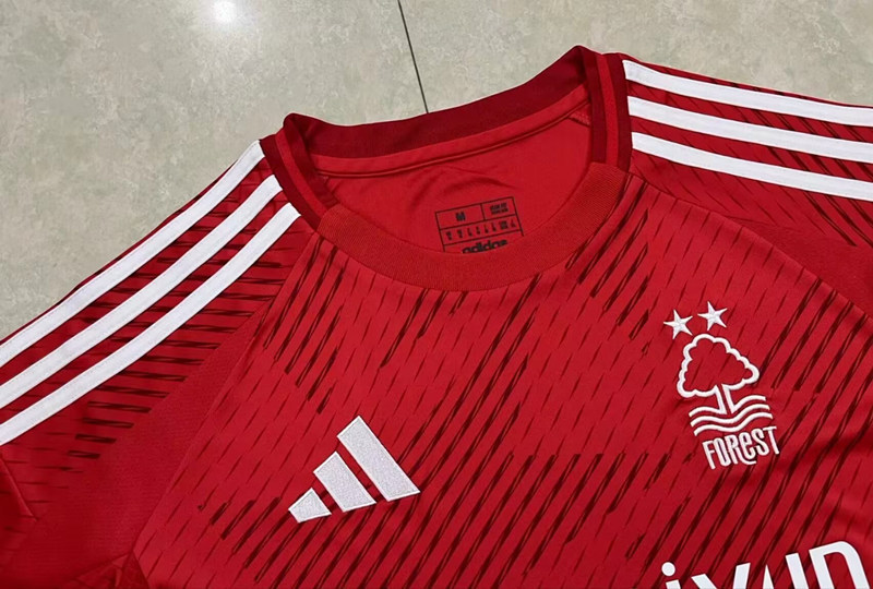 2024-2025 Nottingham Forest Home Red Thailand Soccer jersey AAA-0141