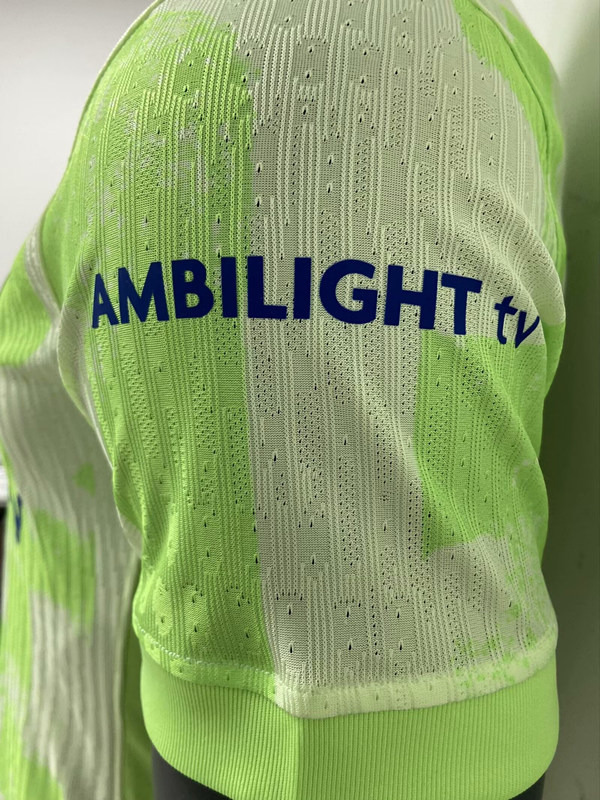 Player Version 2024-2025 Barcelona 2nd Away Green Thailand Soccer Jersey AAA-9056