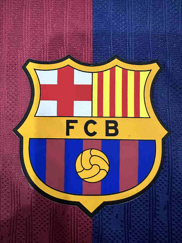 Player Version 2025-2026 Barcelona Home Red&Blue Thailand Soccer Jersey AAA-6905