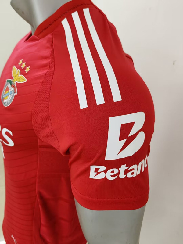 Player Version 2024-2025 Benfica Home Red Thailand Soccer Jersey AAA-7959
