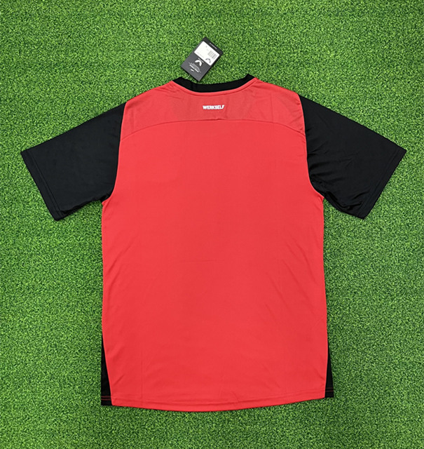 (S-4XL) 2024-2025 Bayer 04 Leverkusen Home Red Thailand Soccer Jersey AAA-403