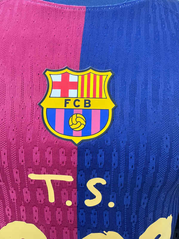 (S-4XL) Player Version 2025-2026 Special Version Barcelona Blue&Red Thailand Soccer Jersey AAA-4285