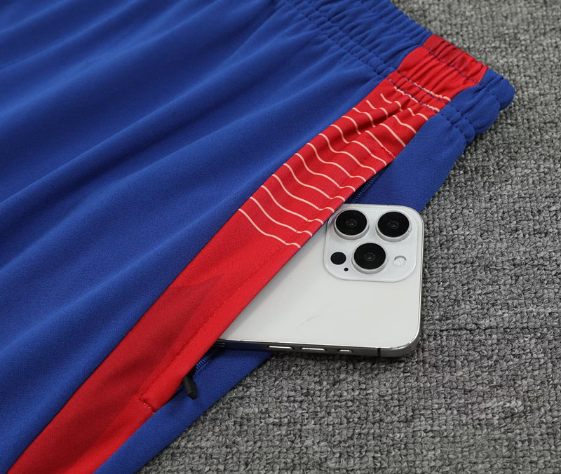 2024-2025 Spain Light Blue Thailand Soccer Tracksuit-4627