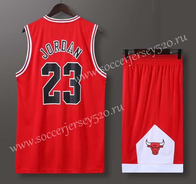 Chicago Bulls Red #23 NBA Uniform-613