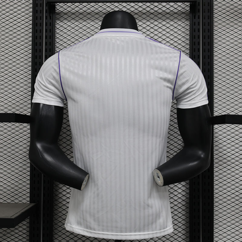 Player Version 2025-2026 Real Madrid White Thailand Soccer Jersey AAA-888