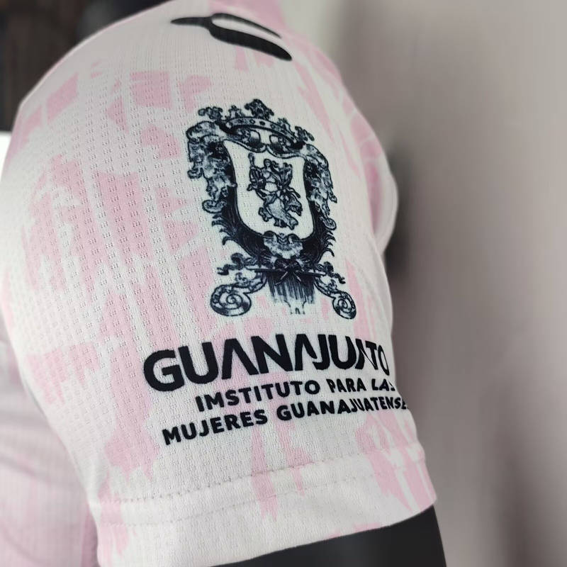 Player Version 2024-2025 Club León Away Pink Thailand Soccer Jersey AAA-7148