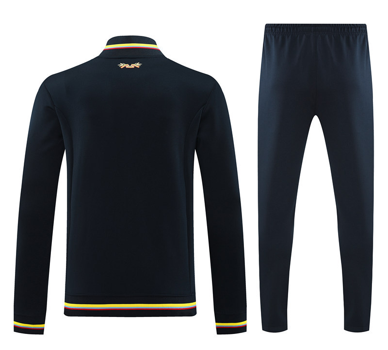 2024-2025 Colombia Black Thailand Soccer Jacket Uniform-4627