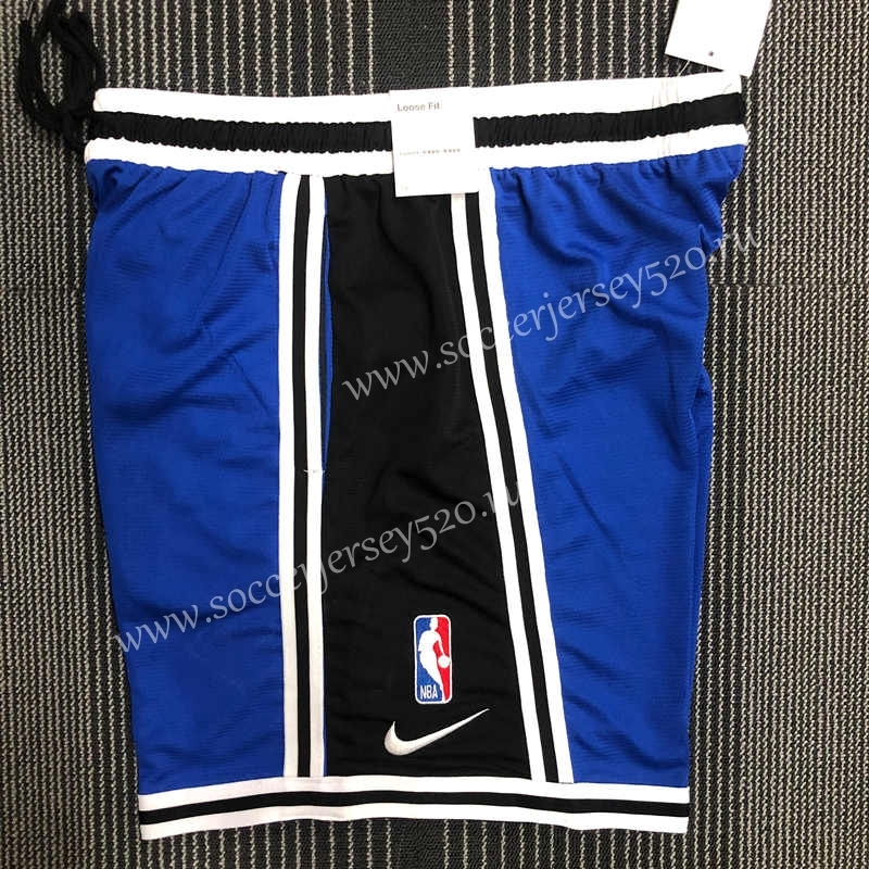 2021-2022 Dallas Mavericks Blue&Black American NBA Training Shorts-311