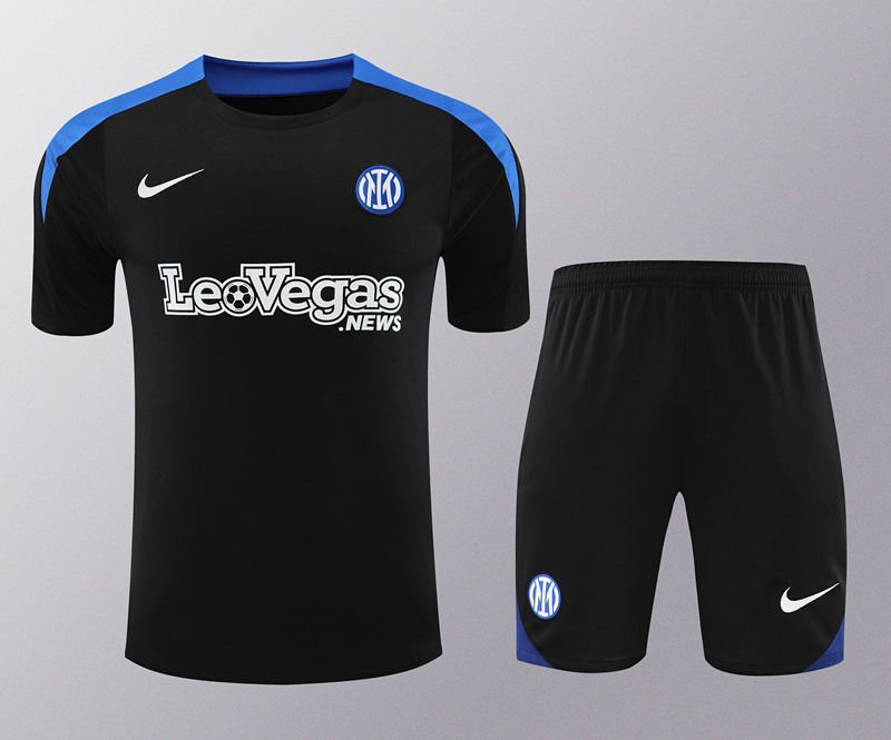 2024-2025 Inter Milan Black Thailand Soccer Uniform-418
