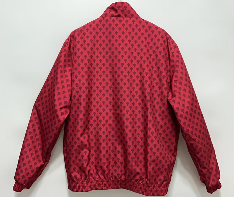 2024-2025 Portugal Red&Gray Double-Sided Wear Thailand Trench Coats-0255