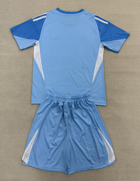 2025-2026 Austin FC Goalkeeper Blue kids Soccer Uniform-AY