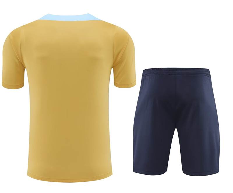 2024-2025 France Yellow Thailand Soccer Uniform-418
