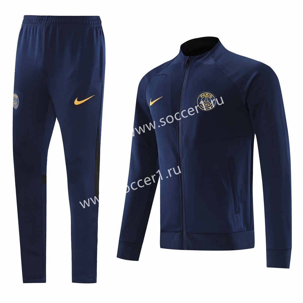 2023-2024 Paris SG Royal Blue Thailand Soccer Jacket Unifrom-LH