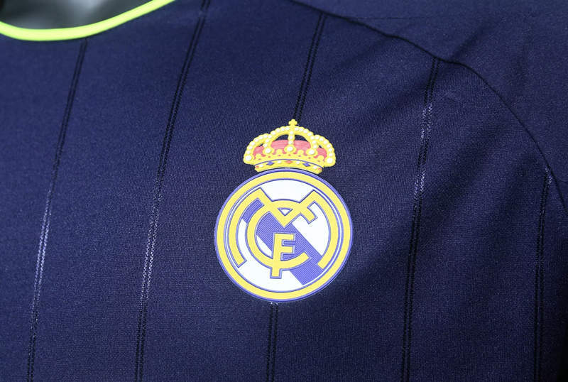 Player Version Retro Version 2012-2013 Real Madrid Away Royal Blue Thailand Soccer Jersey AAA-4563