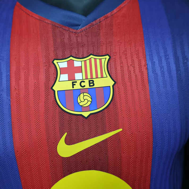 Player Version 2025-2026 Special Version Barcelona Blue&Red Thailand Soccer Jersey AAA-888