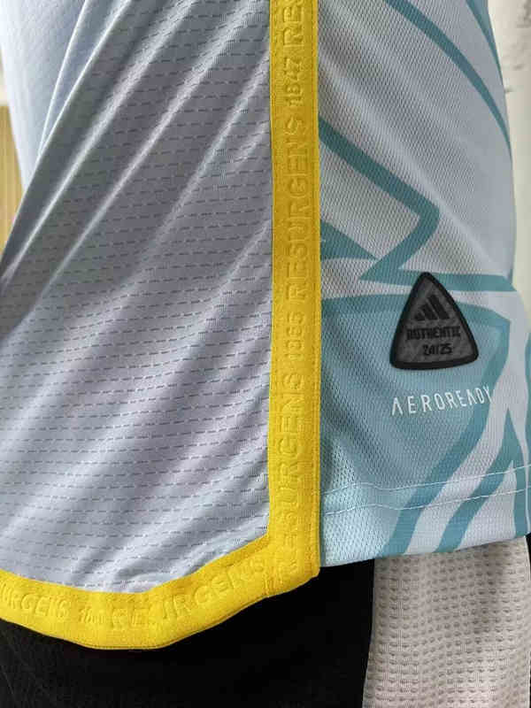 Player Version 2024-2025 Atalanta United Away Blue Thailand Soccer Jersey AAA-9926