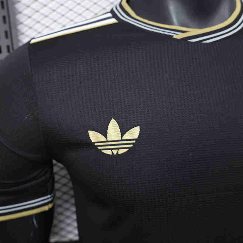 Player Version 2025-26 Juventus 2nd Away Black Thailand Soccer Jersey AAA-888