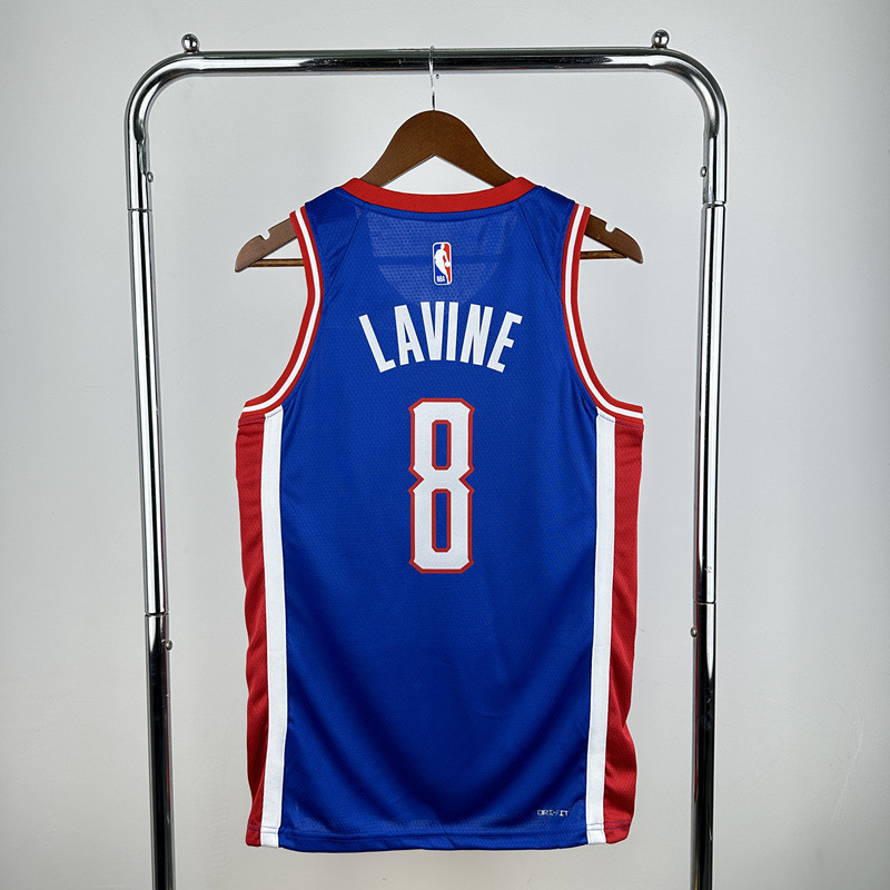 2025 city version Sacramento Kings Blue #8 NBA Jersey-311