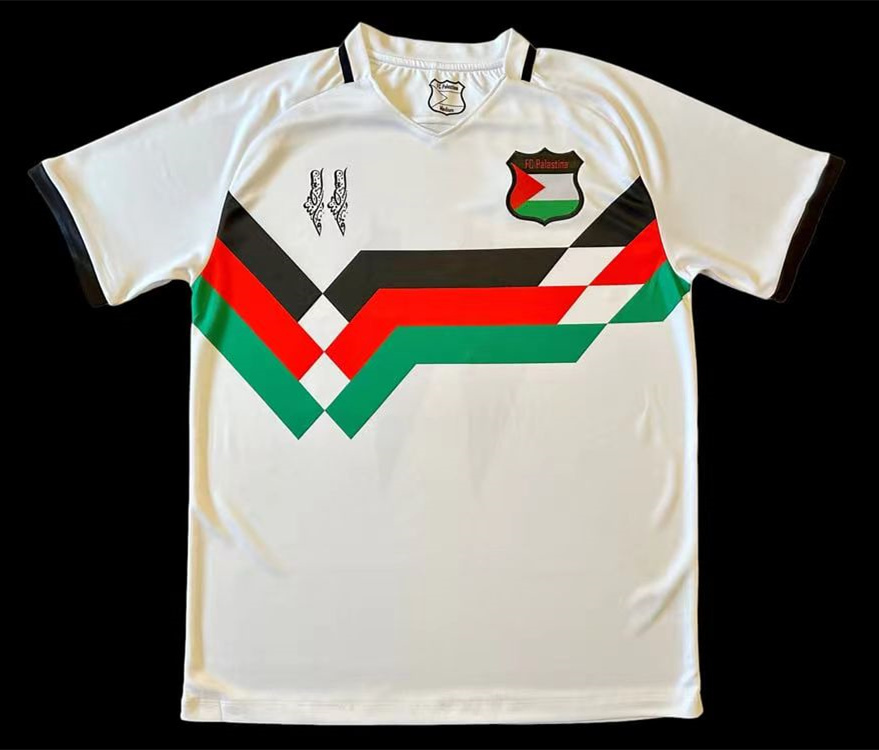 2024-2025 Palestine White Thailand Soccer Jersey AAA-2038