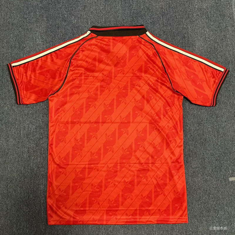 Retro Version  Flamengo Red Thailand Soccer Jersey AAA-8430