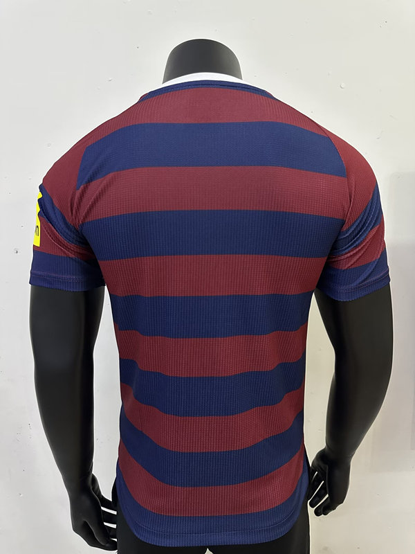Player Version 2024-2025 Newcastle United Away Red&Blue Thailand Soccer Jersey AAA
