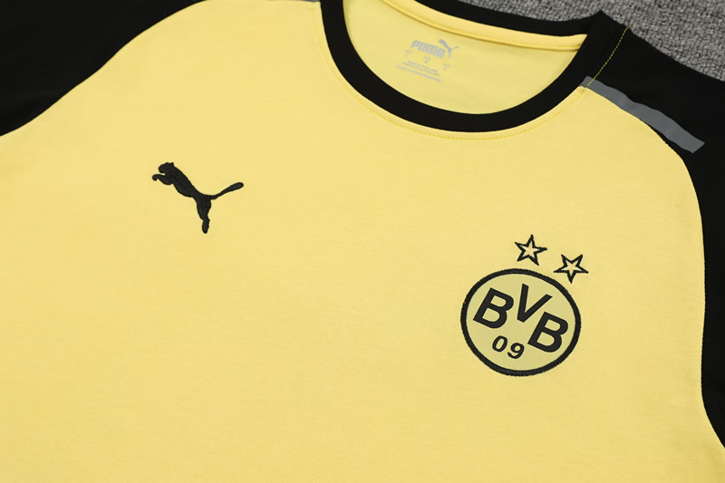 2024-2025 Borussia Dortmund Yellow Thailand Soccer Uniform-7411
