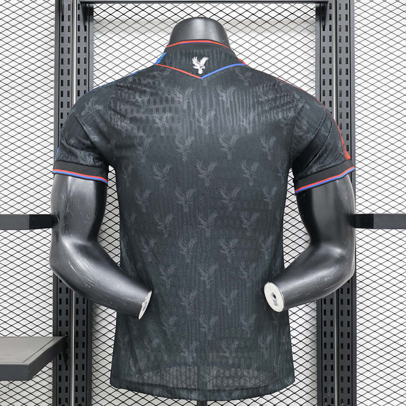 Player Version 2024-2025 Crystal Palace 2nd Away Black Thailand Soccer Jersey AAA-888