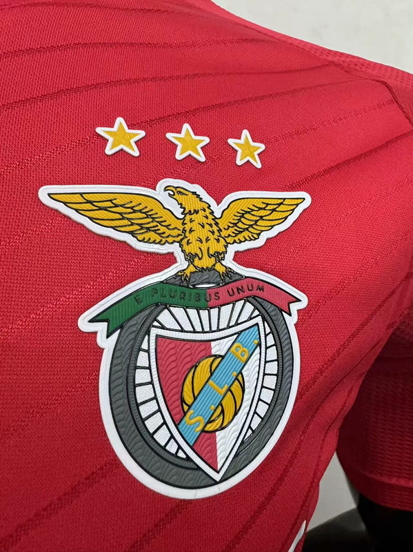Player Version 2024-2025 Benfica Home Red Thailand Soccer Jersey AAA-3348
