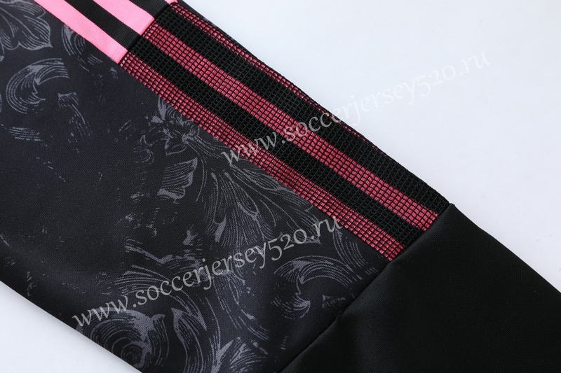 2021-2022 Real Madrid Black Ribbon Thailand Soccer Jacket Uniform-LH